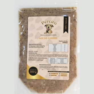 Percito 500 g bolsa Mix de Carnes